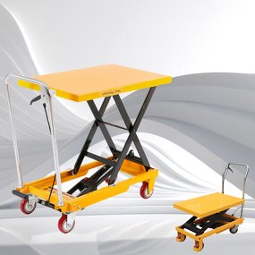 High Quality Scissor Lift Supplier - 500KG Electric Manual Hydraulic Table