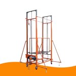 Motorized Scaffolding Supplier - Aluminium Portable 10M Ladder Pump Equipment