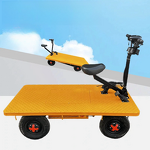 Electric Work Platform Trolley Supplier - Best Selling Heavy Duty Ride on Trolley