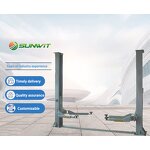 2 Post Car Lift Manufacturer - 4.0T Automatic Unlock Electrical Release Floor