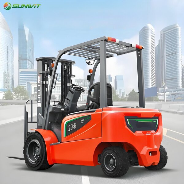 Electric Forklift Factory - 2-3 Ton 4 Wheels Heavy Duty Warehouse Lift Platform