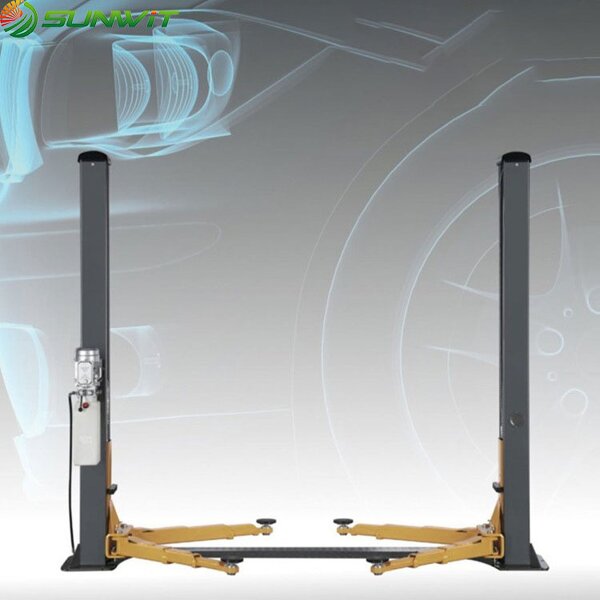 Car Lift Double Column Supplier - Factory Price 4/4.5/5T Hydraulic Floor Lift