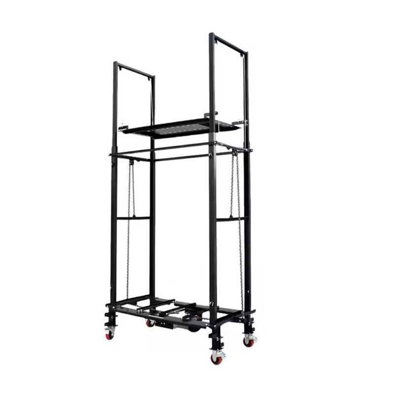 Aluminum Electric Platform Factory - Insulation Tubular Scissor Hanging Columns