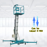 Single Aluminum Alloy Mast Lift Supplier - 2025 Hot Sale 10m 150kg Telescopic Hydraulic
