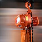 Electric Chain Hoist Factory - 500kg Dual Speed Winch with Motorized Trolley