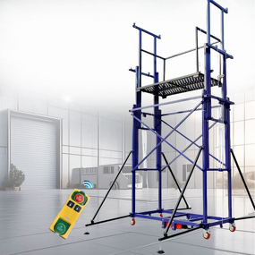 Electric Scaffolding Manufacturer - 500kg 3-6m Foldable Construction Goods Lift
