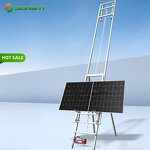 Portable Solar Panel Hoist Manufacturer - Electric Hydraulic Track Ladder Lift