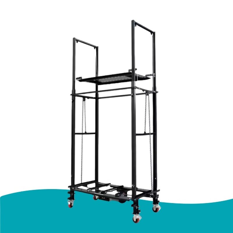 Mobile Electric Lift Platform Factory - Foldable 500kg 12-18M Lifting Scaffolding