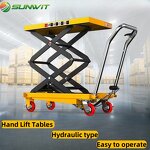 Mobile Scissor Lift Table Factory - 800-1500kg Handing Equipment for Plywood