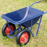 Heavy Duty Hand Cart Supplier - Industrial Wheelbarrow Tracked Garden Trolley