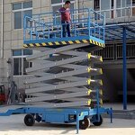Mobile Aerial Work Platform Supplier - 6-14m Self Propelled Scissor Lift Table
