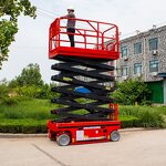 Electric Scissor Lift Supplier - 6-12m Portable Hydraulic Man Lifter Work Platform