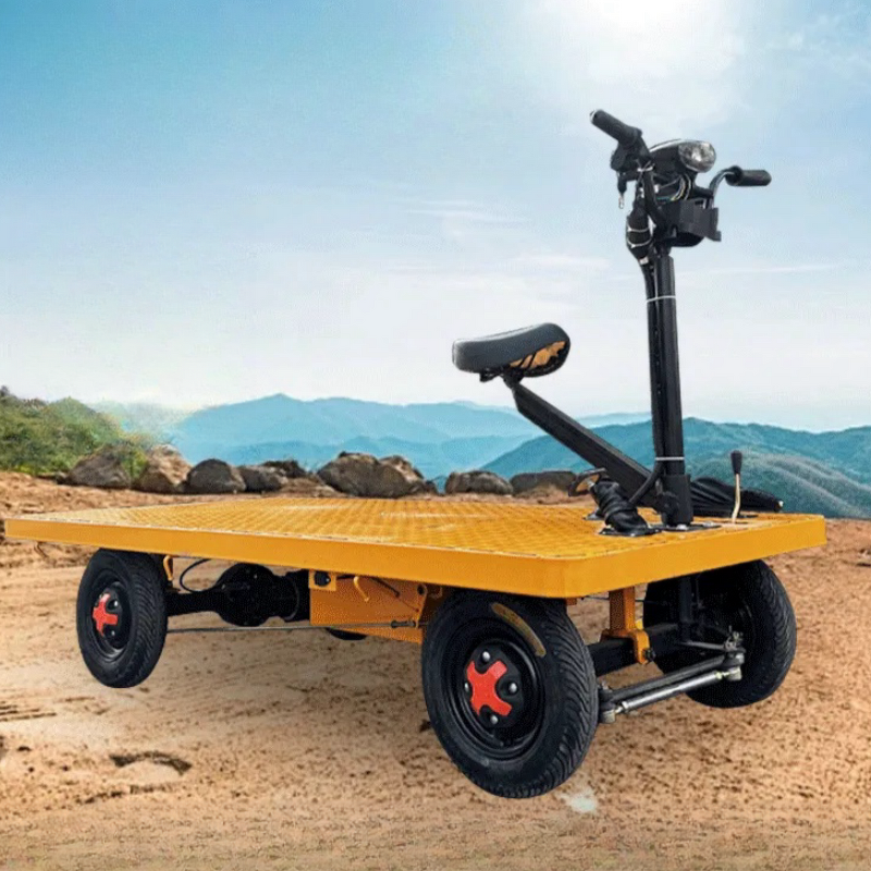Electric Flatbed Truck Supplier - Hot Sale Cargo Carrier Warehouse Transport Cart