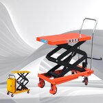 High Quality Scissor Lift Supplier - 500KG Electric Manual Hydraulic Table