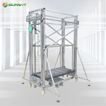 Portable Electric Scaffold Factory - Hydraulic Folding with Remote Control
