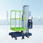 Portable Vertical Hydraulic Ladder Manufacturer - Two Mast Electric 4-6m Aluminum Alloy