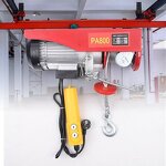 Electric Chain Hoist Factory - 500kg Dual Speed Winch with Motorized Trolley