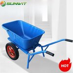 Hand Carts Trolley Manufacturer - Low Prices Metal Wheel Barrow Garden Tools