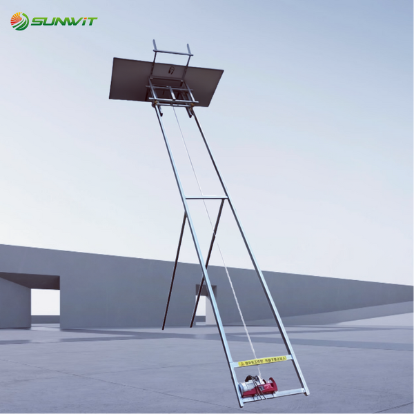 Photovoltaic Hoist Manufacturer - CE Portable Solar Panel Install Electric