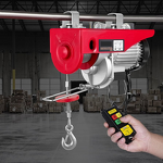 Electric Chain Hoist Factory - 500kg Dual Speed Winch with Motorized Trolley