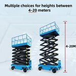 Portable Scissor Lift Manufacturer - SW Movable Hydraulic Aerial Lifting 6-12m