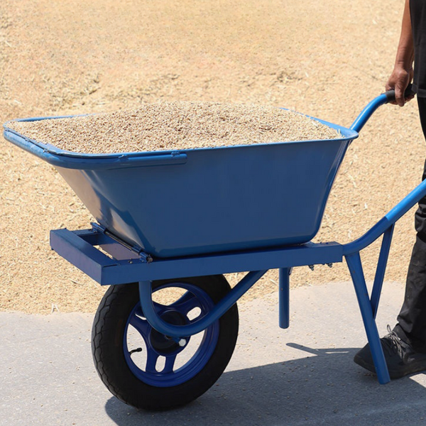 Heavy Duty Hand Cart Supplier - Industrial Wheelbarrow Tracked Garden Trolley