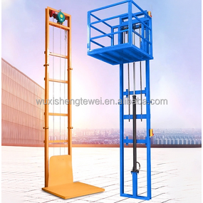 Cargo Lift Manufacturer - 1 Ton Capacity CE Certified Steel Construction