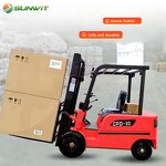 Electric Forklift Factory - 2-3 Ton 4 Wheels Heavy Duty Warehouse Lift Platform