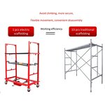 Electric Lifting Scaffold Supplier - Portable Foldable 500kg Load Platform