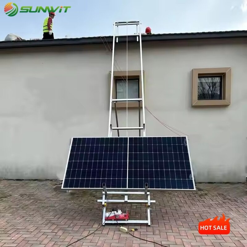 Photovoltaic Lift Supplier - Mobile Electronic Mini Panel Lifting Equipment
