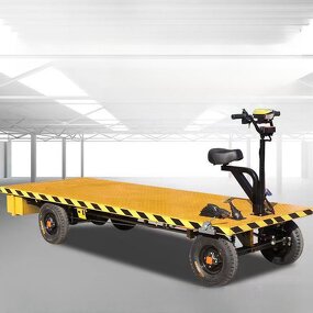 Electric Platform Truck Manufacturer - Custom Flatbed Work Cargo Cart