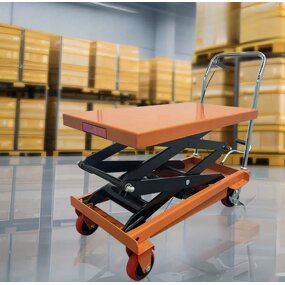 Hydraulic Lift Platform Factory - Electric Motor Cargo Scissor Lift for Warehouse