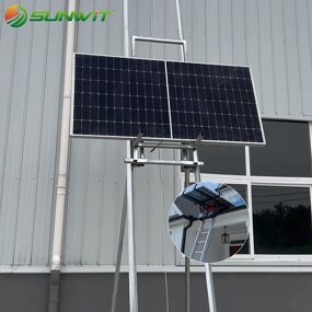 Solar Panel Lift Factory - Automatic Folding Electric Ladder Hoist