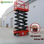 Portable Scissor Lift Manufacturer - SW Movable Hydraulic Aerial Lifting 6-12m