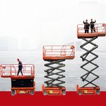 Mini Electric Hydraulic Lift Factory - Customizable 500KG Fully Automatic Scissor