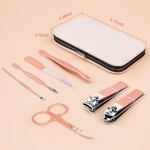 Manicure Set Factory - OEM 7 in 1 Rose Gold Kit