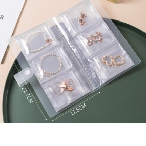 Jewelry Organizer Factory - OEM Transparent Storage Book