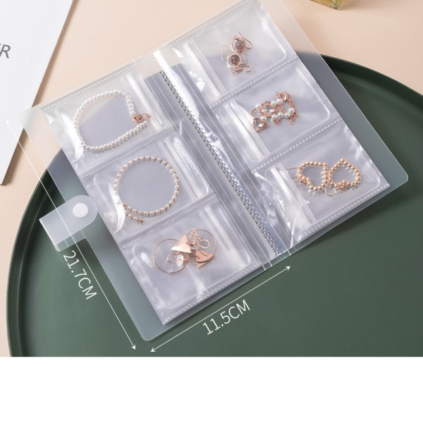 Jewelry Organizer Factory - OEM Transparent Storage Book