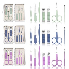 Manicure Set Factory - OEM 7 in 1 Rose Gold Kit