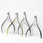 Cuticle Nippers Factory - OEM Gold Professional Nipper