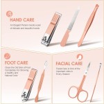 Manicure Set Factory - OEM 7 in 1 Rose Gold Kit