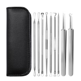 Ear Pick Set Factory - OEM 6 Pcs PU Bag Kit