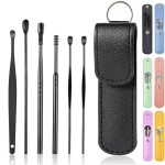 Ear Cleaning Tool Factory - OEM 7pcs Silver Earpick Set
