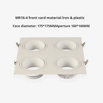 LED Lamp Cup Supplier - OEM SKD MR16 One Three Heads Iron