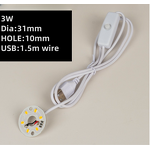 LED Board Manufacturer - OEM 31mm RGB 24keys Remote Control