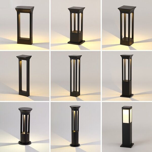 Solar Floor Lamp Manufacturer - OEM Modern Minimalist Aluminum Body