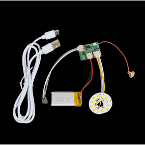 LED Light Board Factory - OEM 5V 3.7V Beech Wood Remote Control