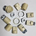 Ceramic Lamp Holder Supplier - OEM E40 E27 GU10 Ceramic Bases