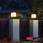 Wall Lamp Supplier - OEM Simple Modern Solar Pillar Light