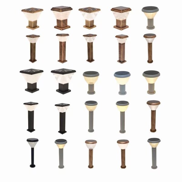 Solar Post Lamp Factory - OEM Pathway Courtyard Eco-Friendly